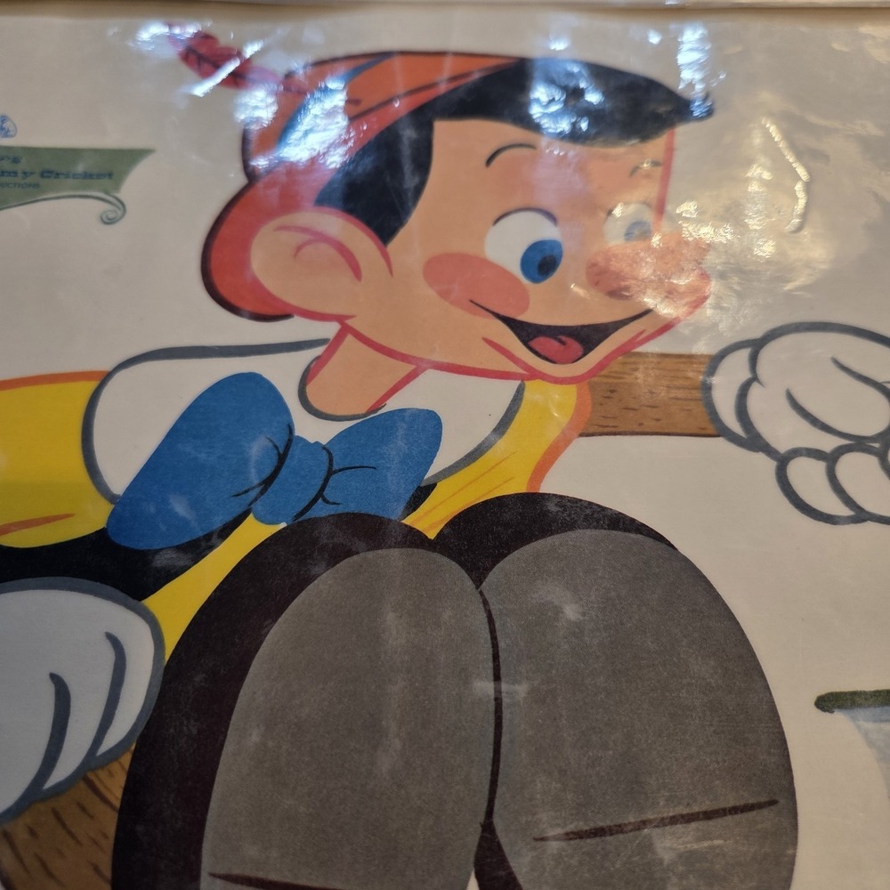 Set Of 4 Vintage Plastic Reversible Mickey Mouse And Friends Placemats - Picture 12 of 12